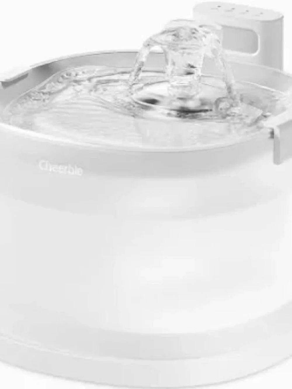 White Automatic Cat Water Fountain